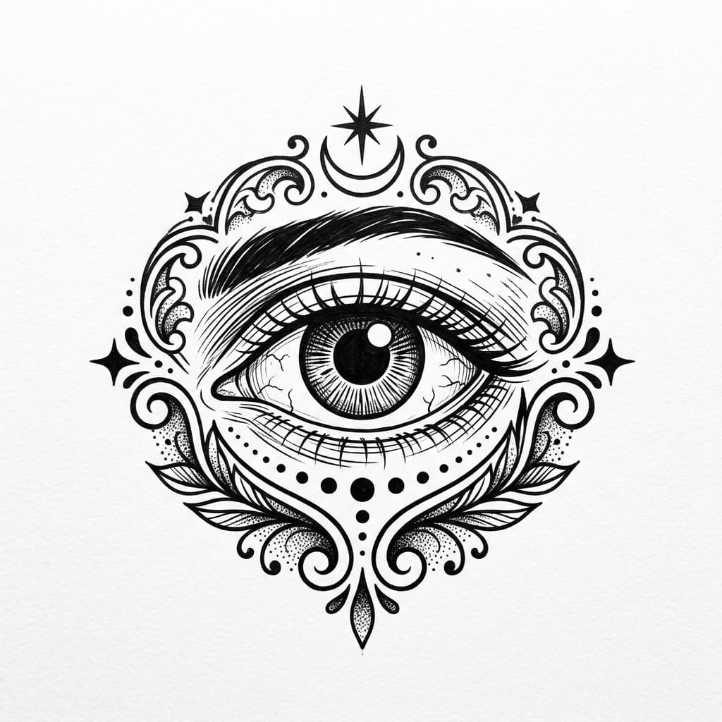 Eye Tattoos tattoo design idea 7
