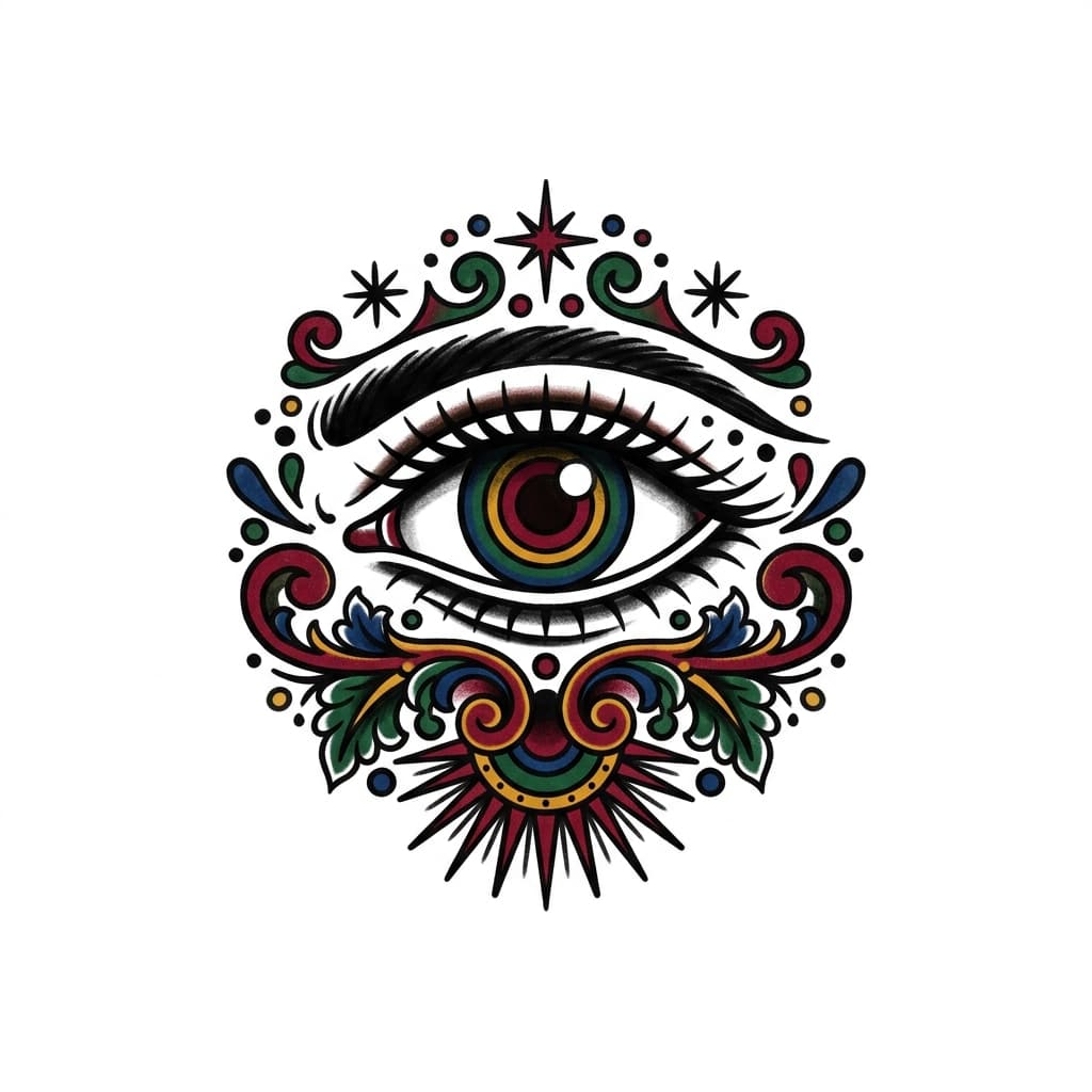 Eye Tattoos tattoo design idea 13