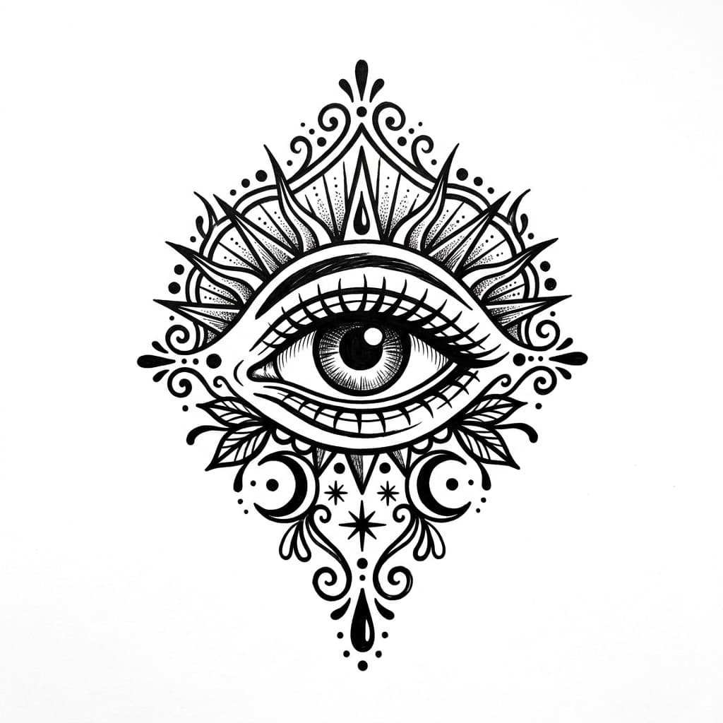 Eye Tattoos tattoo design idea 18