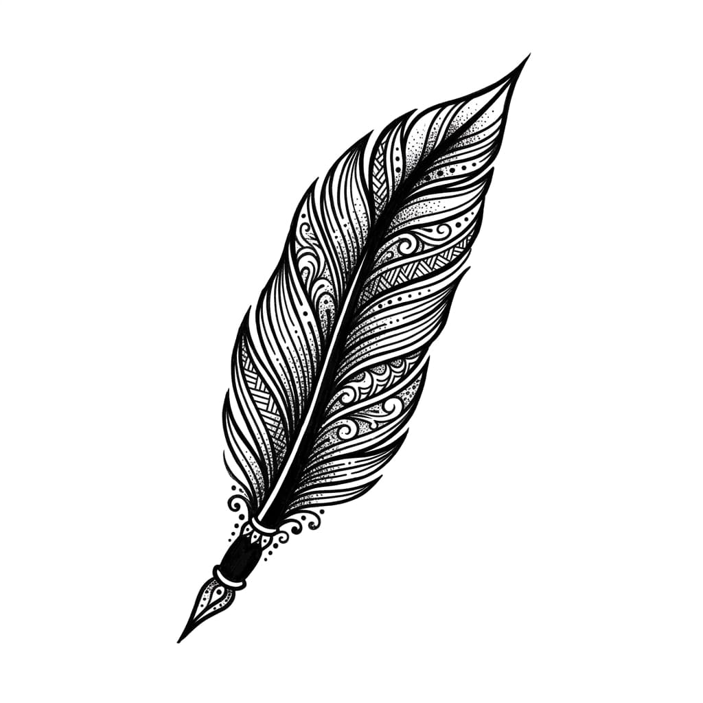 Feather Tattoos tattoo design idea 3