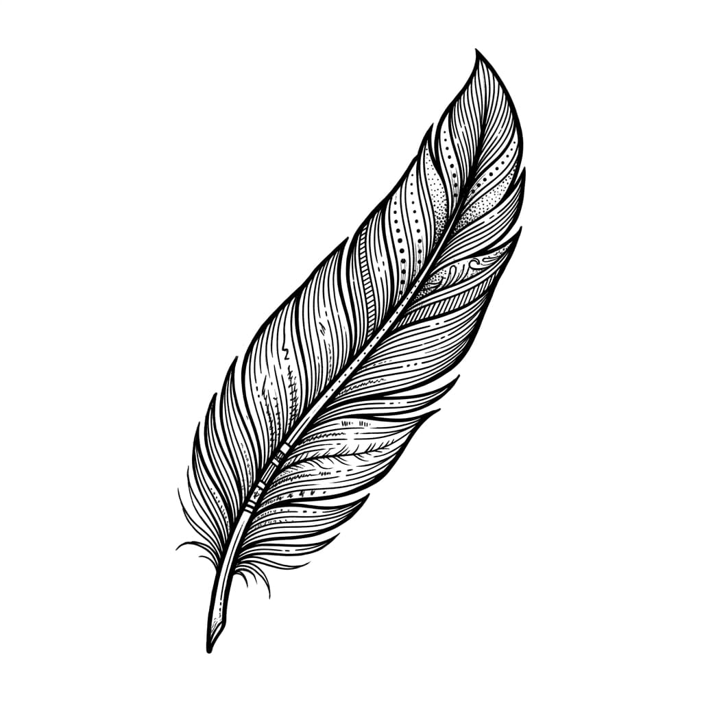 Feather Tattoos tattoo design idea 4