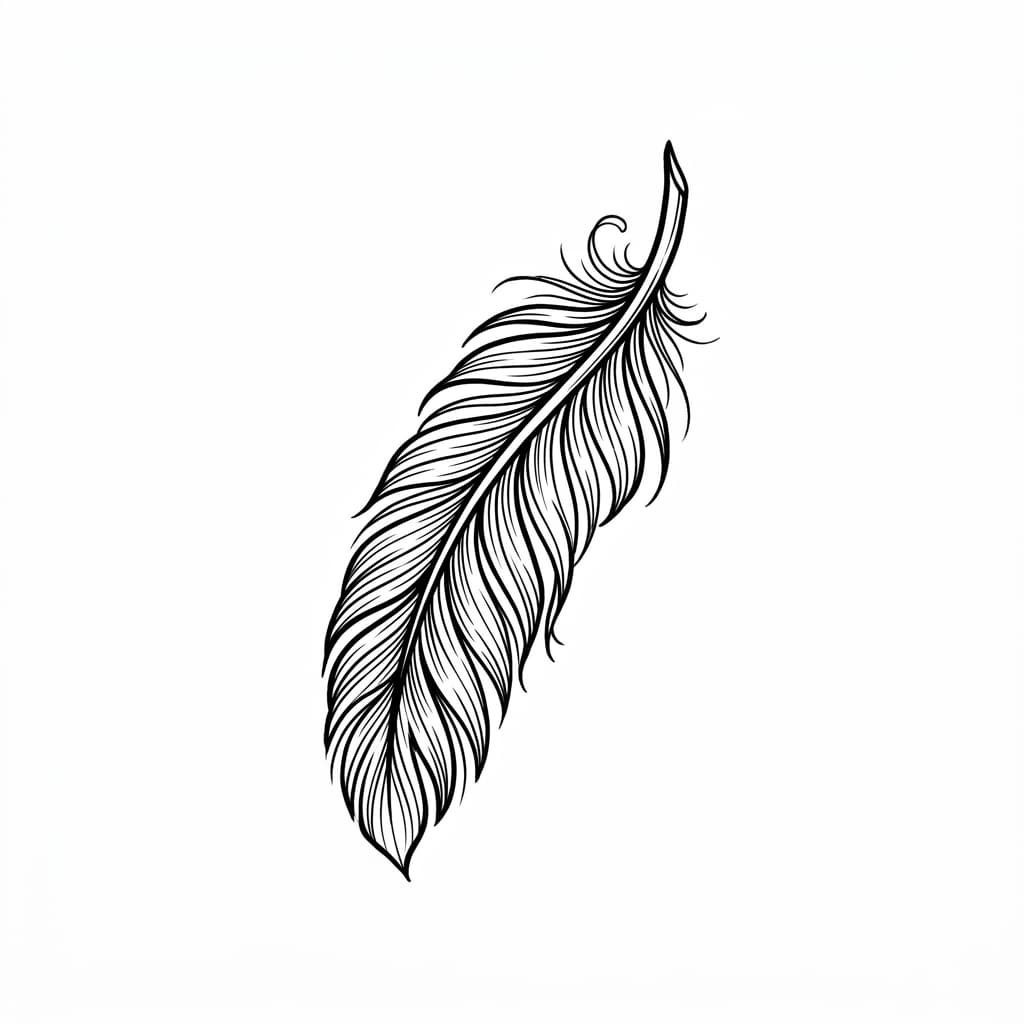 Feather Tattoos tattoo design idea 17