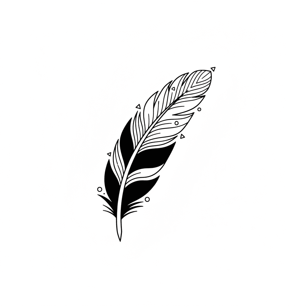 Feather Tattoos tattoo design idea 21