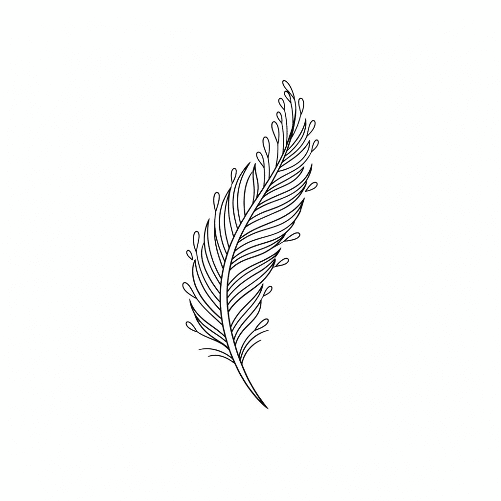 Feather Tattoos tattoo design idea 22