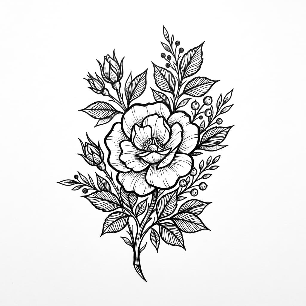 Flower Tattoos tattoo design idea 8