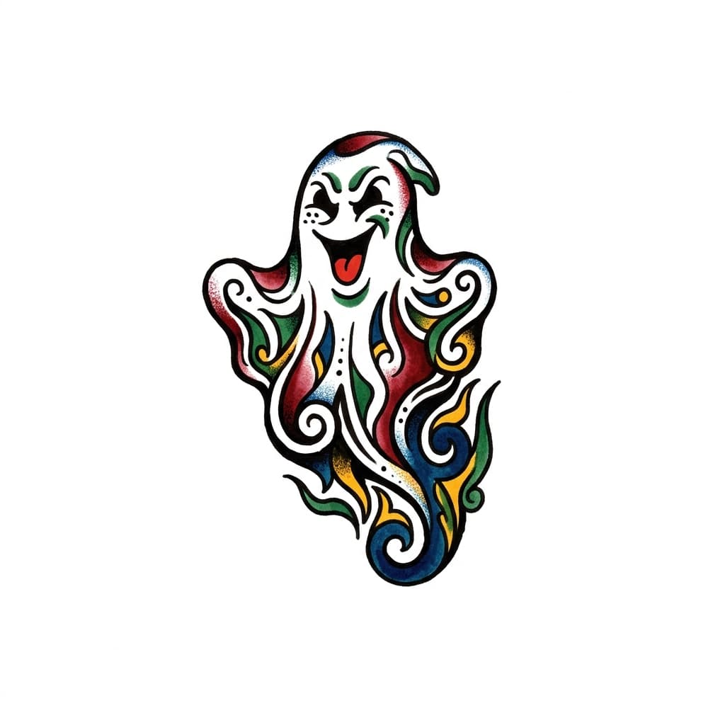 Ghost Tattoos tattoo design idea 11