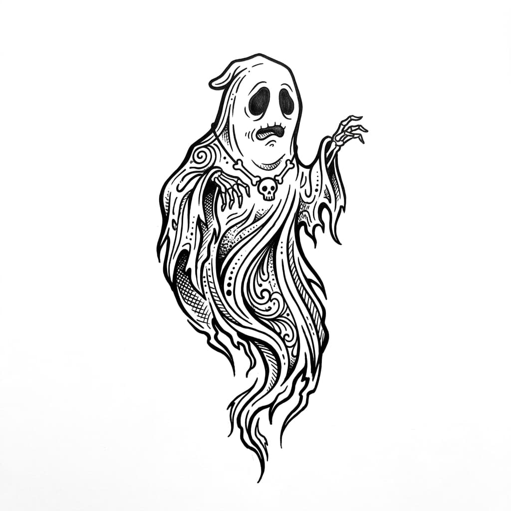 Ghost Tattoos tattoo design idea 20