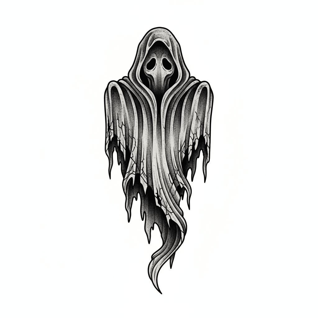 Ghost Tattoos tattoo design idea 22