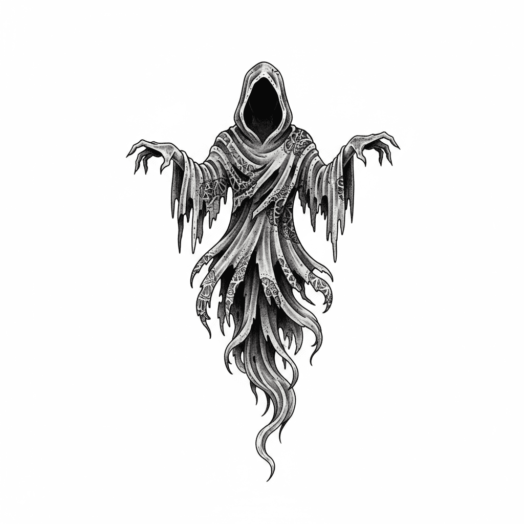 Ghost Tattoos tattoo design idea 23