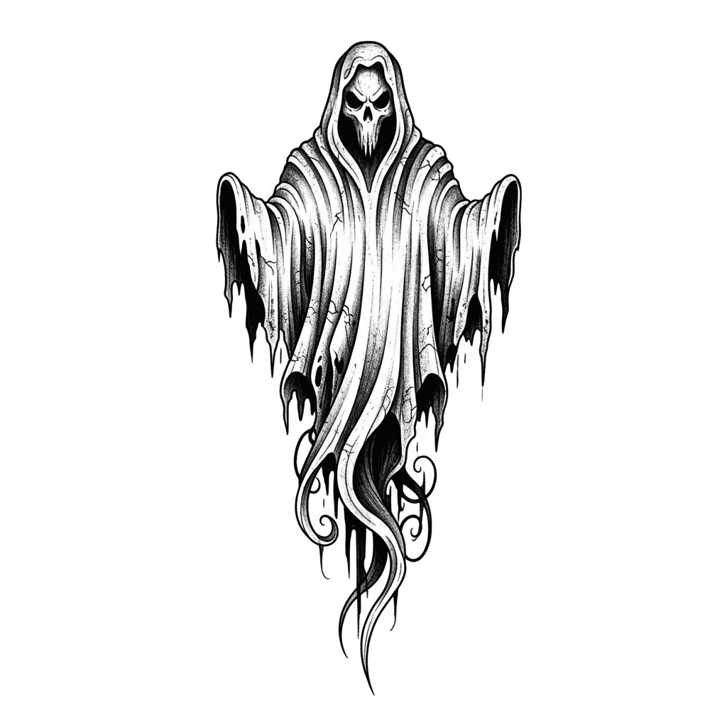 Ghost Tattoos tattoo design idea 24