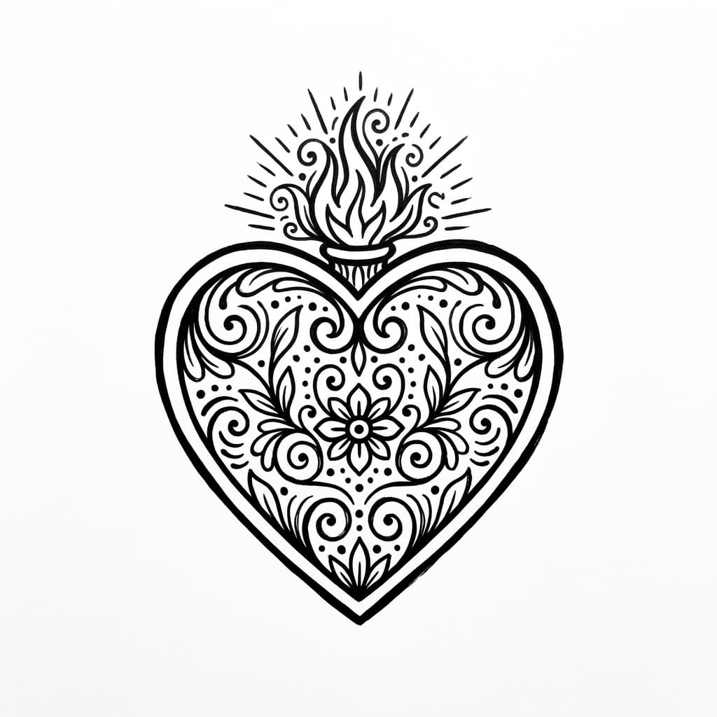 Heart Tattoos tattoo design idea 1