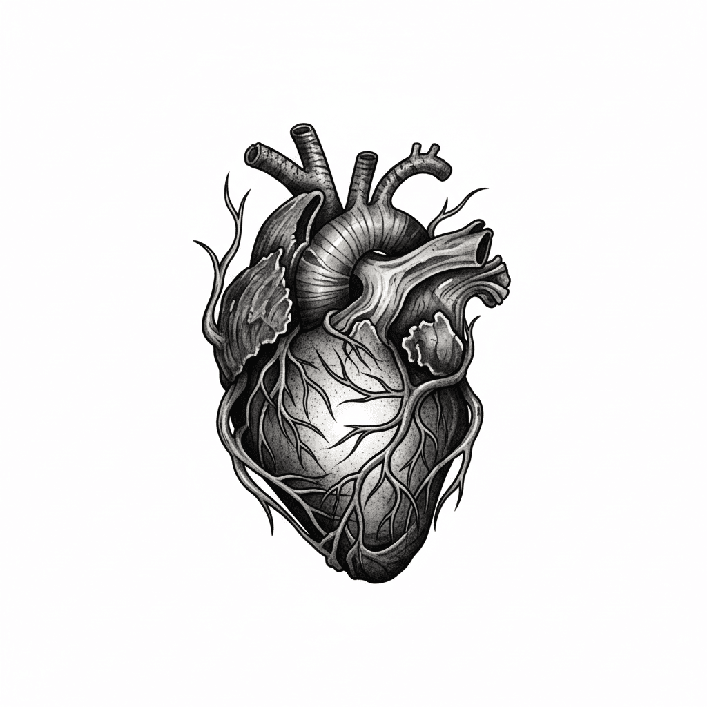 Heart Tattoos tattoo design idea 21