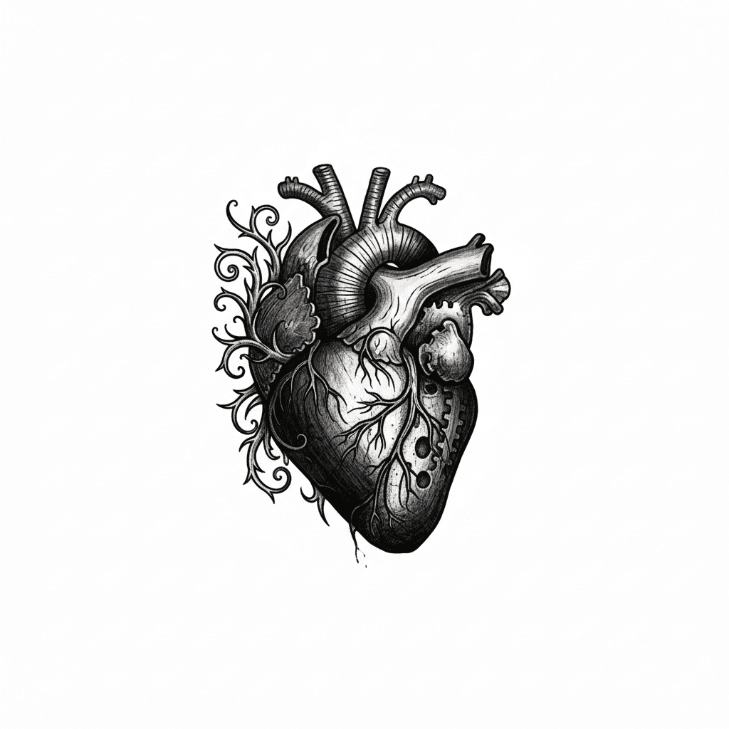 Heart Tattoos tattoo design idea 23