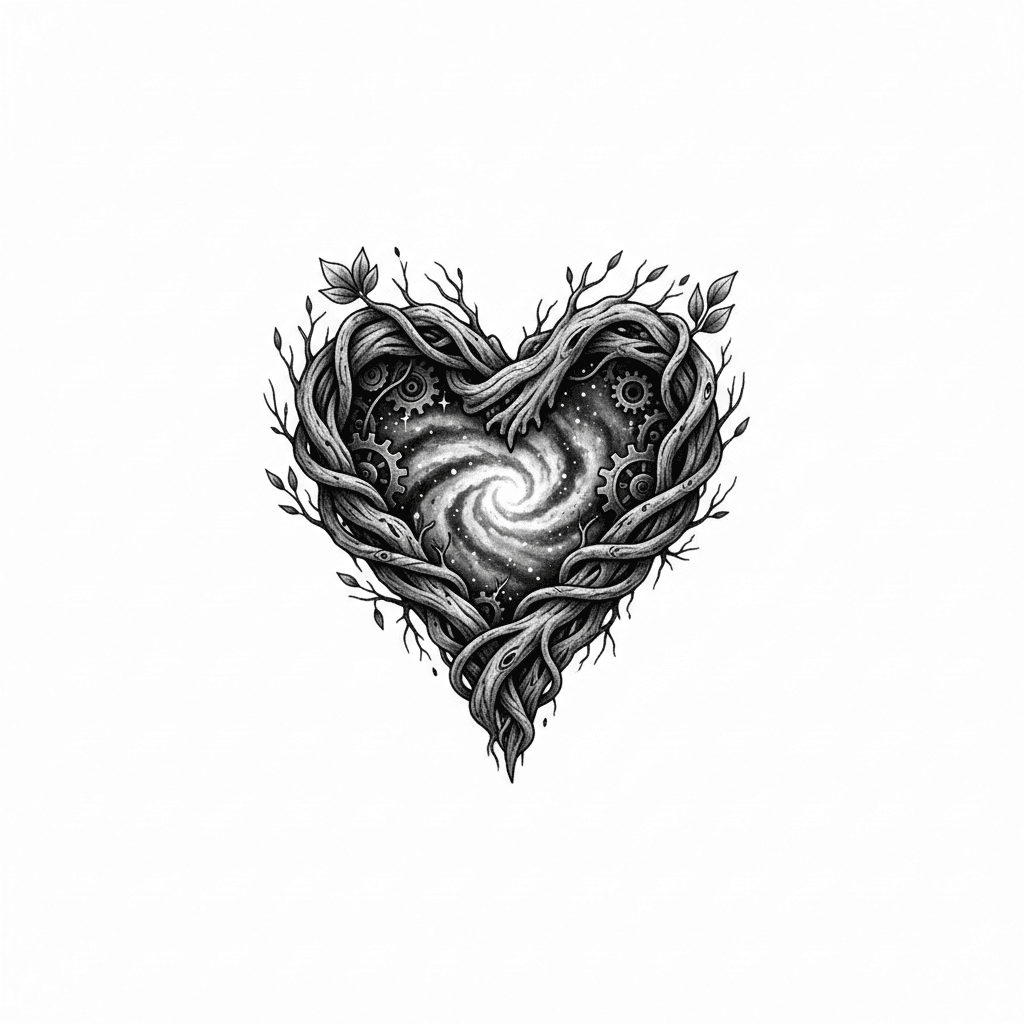 Heart Tattoos tattoo design idea 24