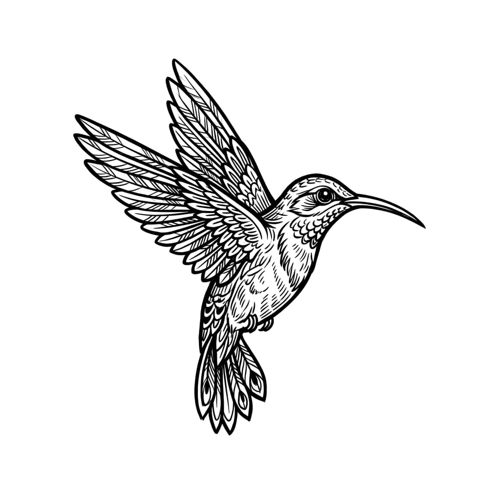 Hummingbird Tattoos tattoo design idea 8