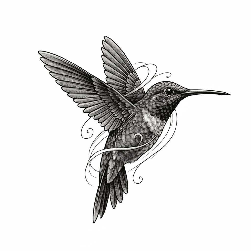 Hummingbird Tattoos tattoo design idea 23