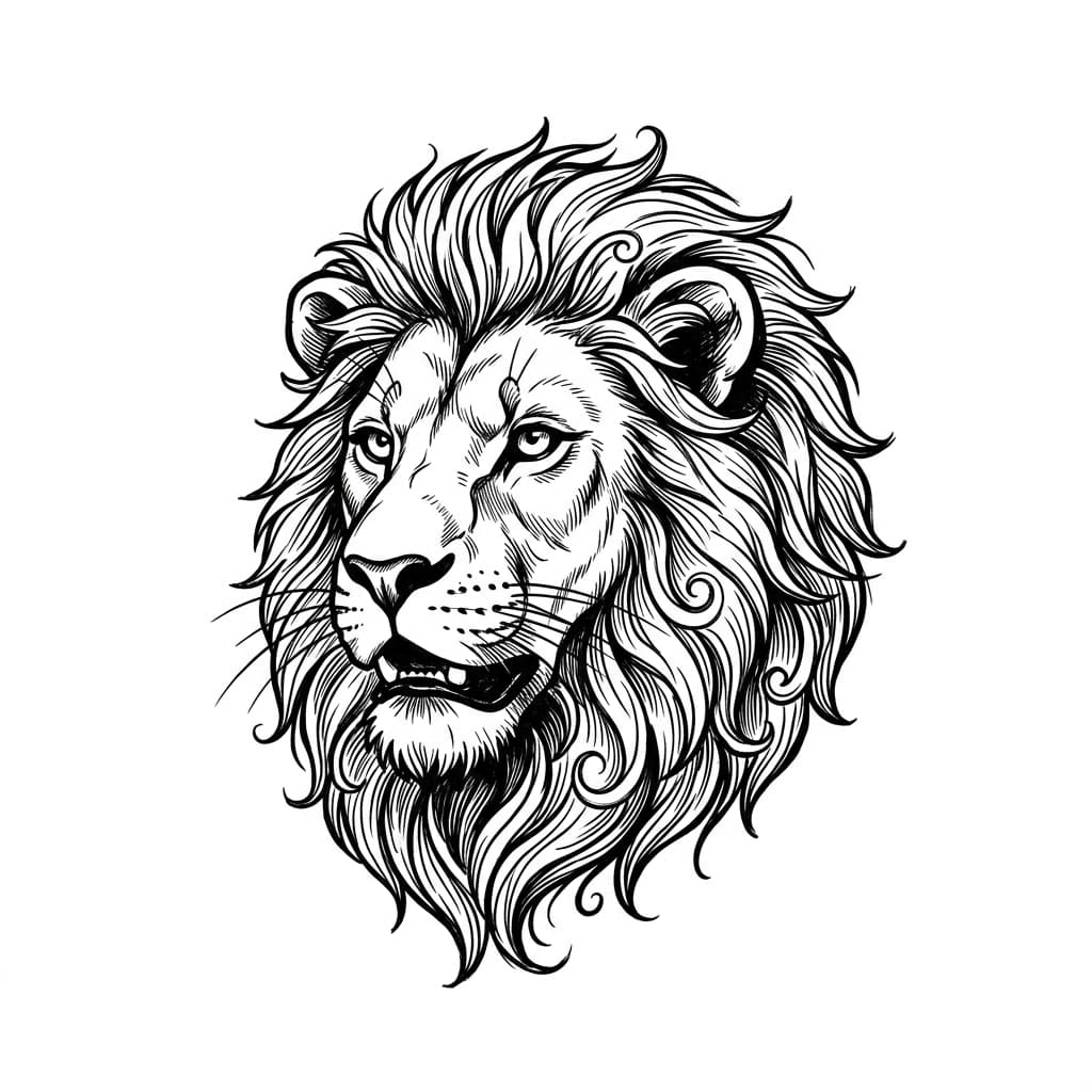 Lion Tattoos tattoo design idea 3