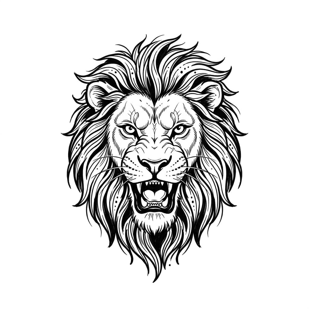 Lion Tattoos tattoo design idea 5