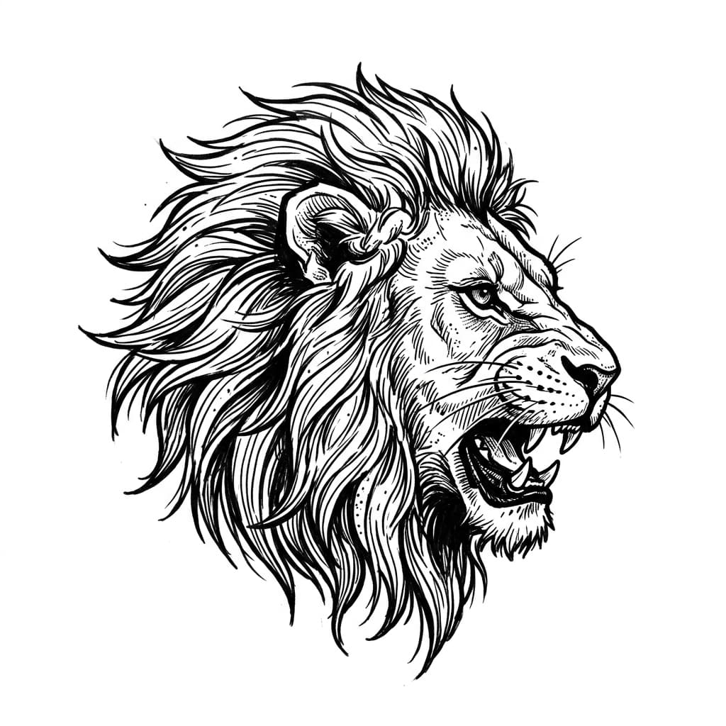 Lion Tattoos tattoo design idea 7