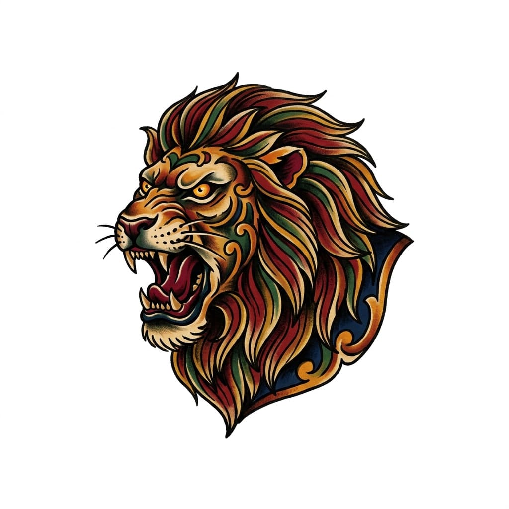 Lion Tattoos tattoo design idea 11