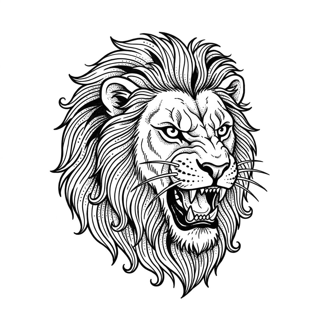 Lion Tattoos tattoo design idea 12