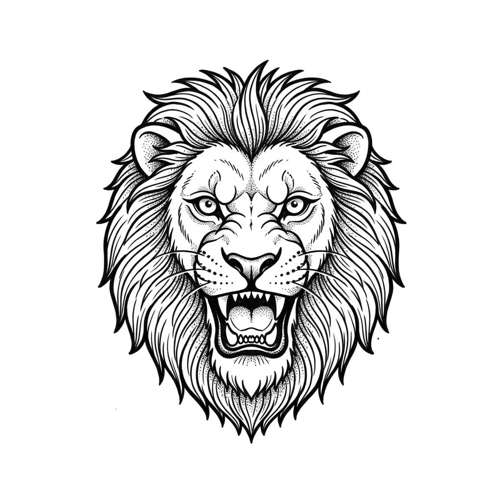 Lion Tattoos tattoo design idea 16