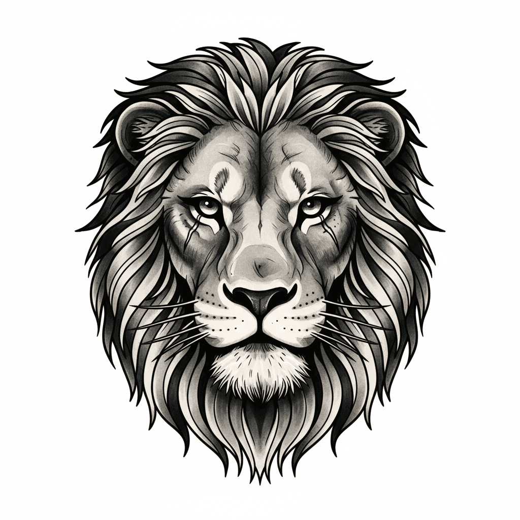 Lion Tattoos tattoo design idea 24