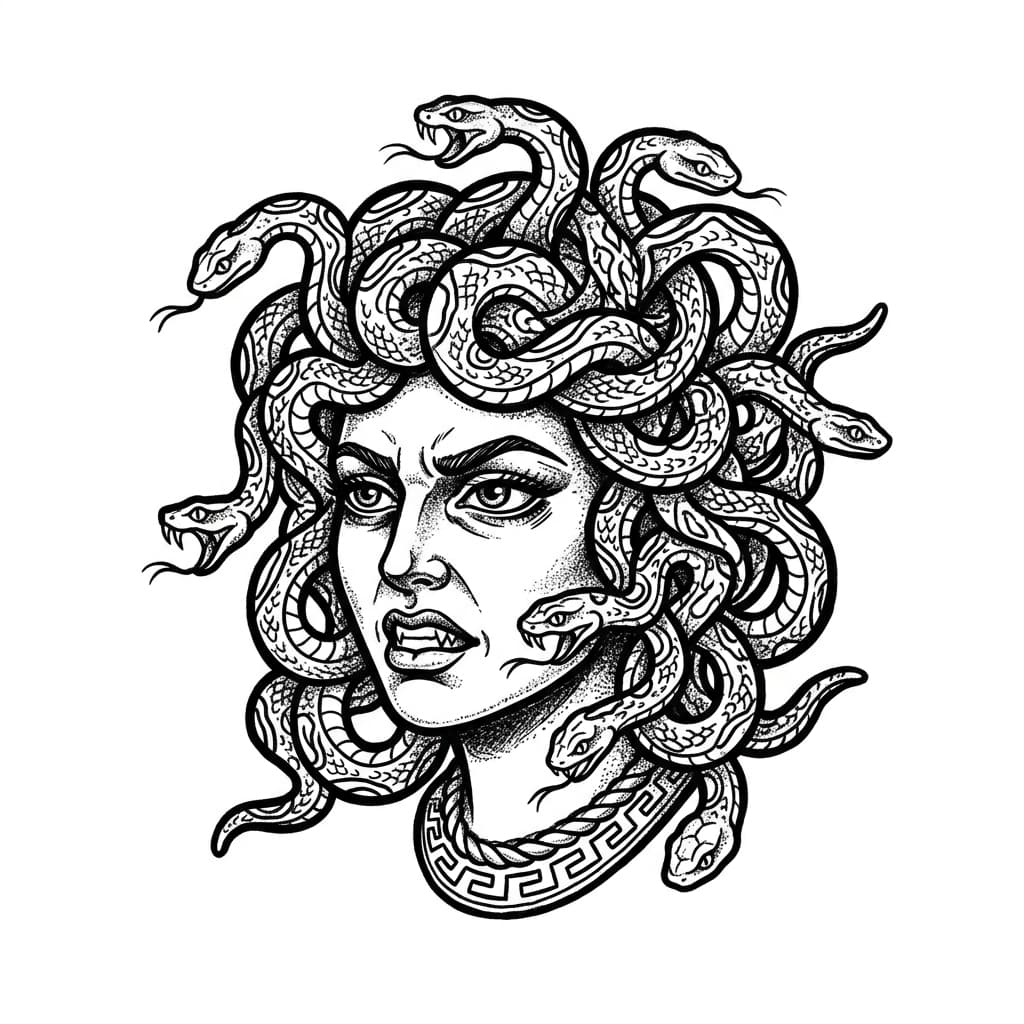 Medusa Tattoos tattoo design idea 4