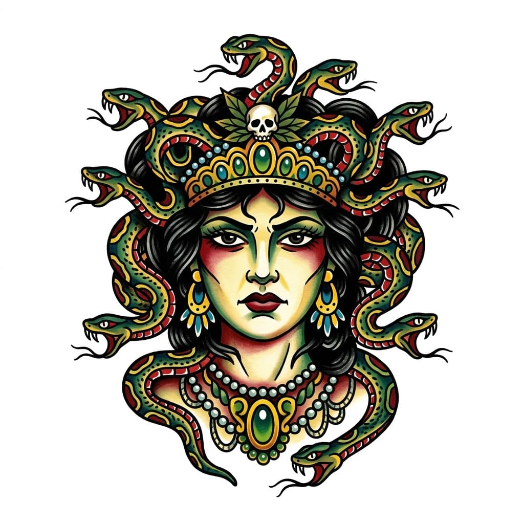 Medusa Tattoos tattoo design idea 9