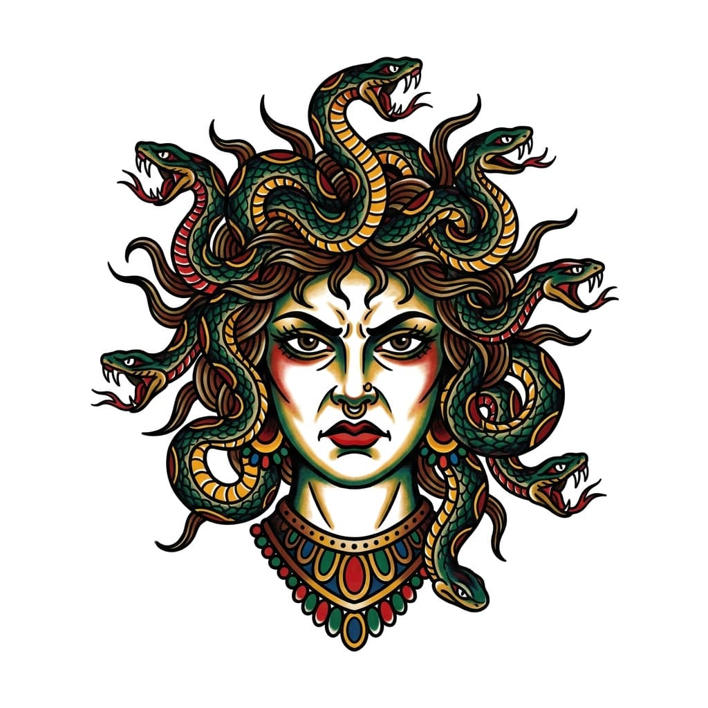 Medusa Tattoos tattoo design idea 10