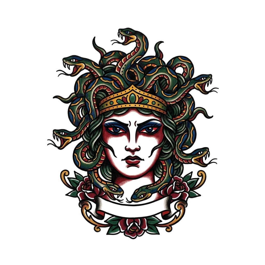 Medusa Tattoos tattoo design idea 11