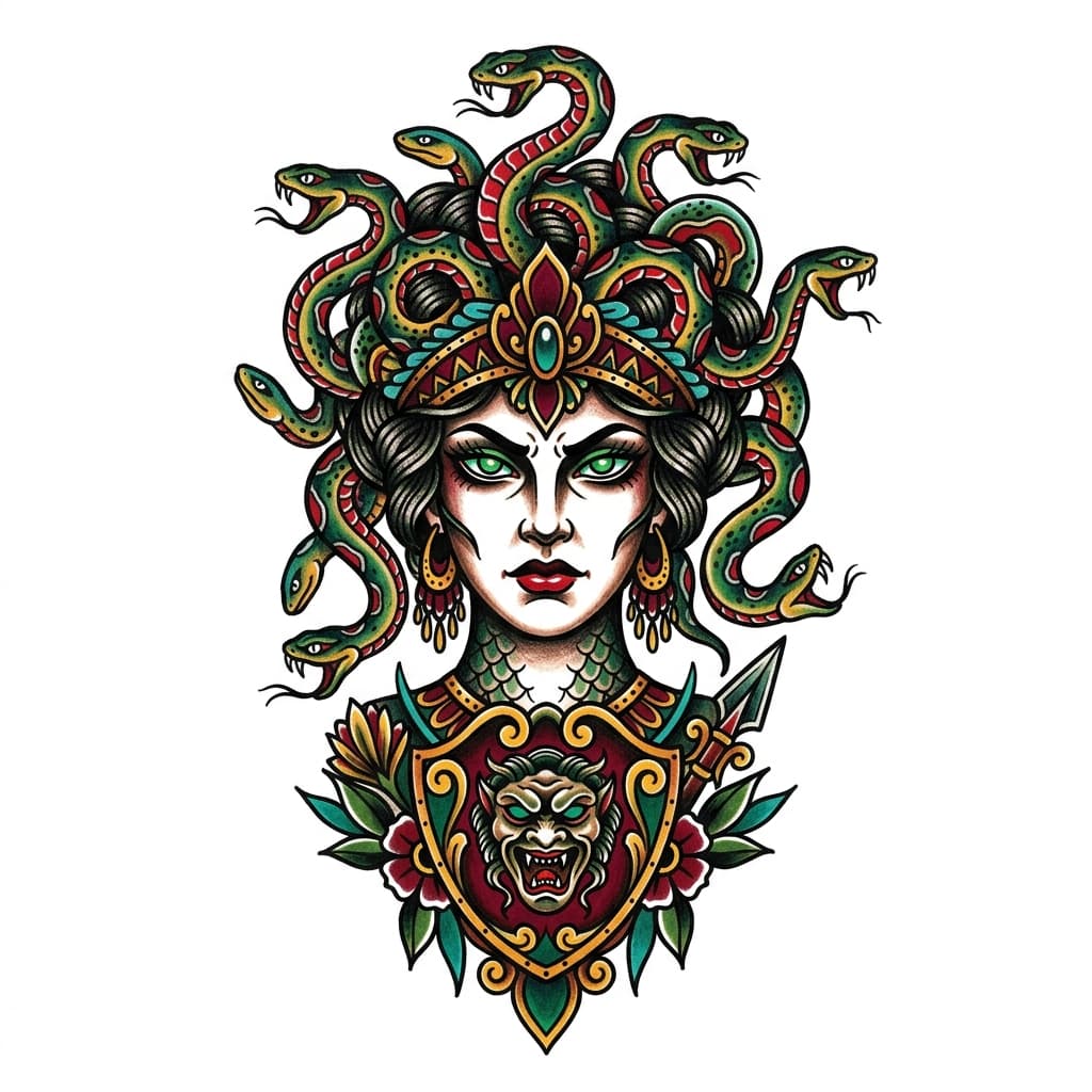 Medusa Tattoos tattoo design idea 13
