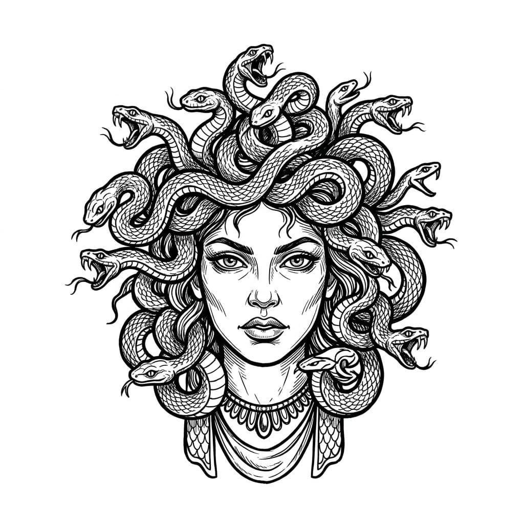 Medusa Tattoos tattoo design idea 15