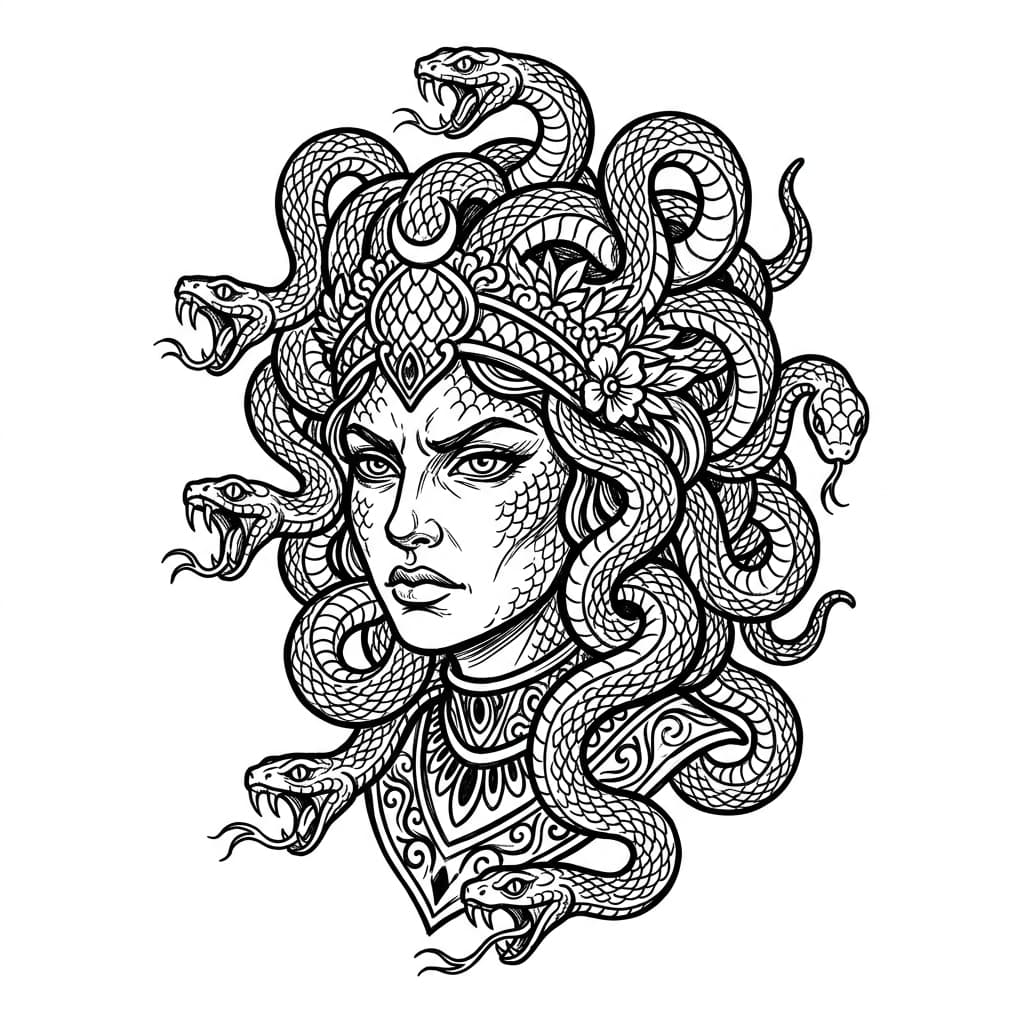 Medusa Tattoos tattoo design idea 18