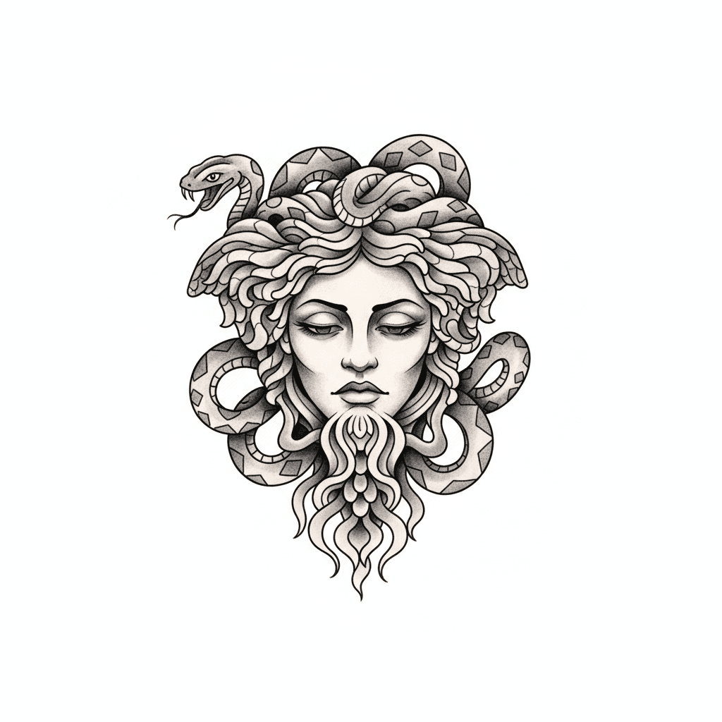 Medusa Tattoos tattoo design idea 22