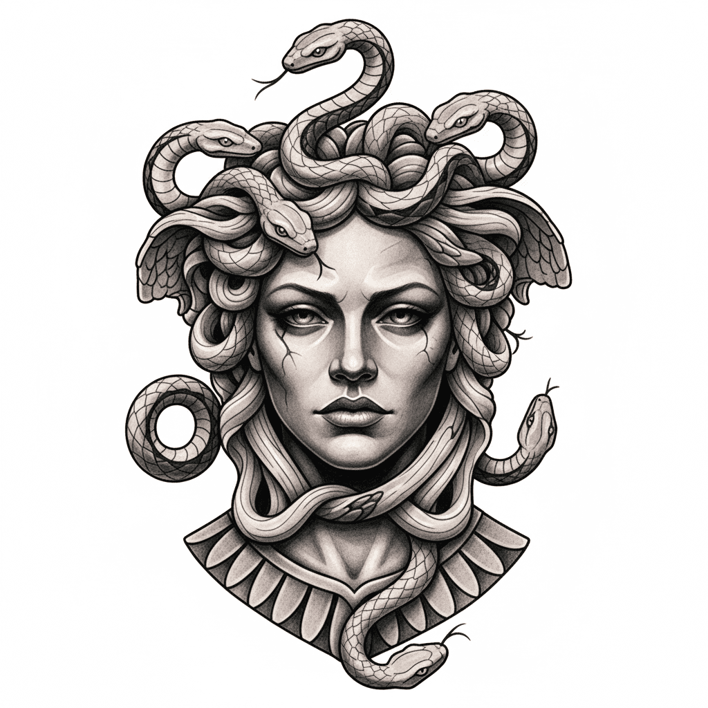 Medusa Tattoos tattoo design idea 23