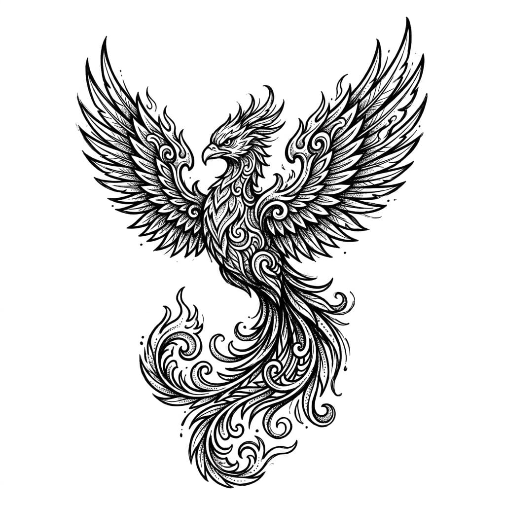 Phoenix Tattoos tattoo design idea 2