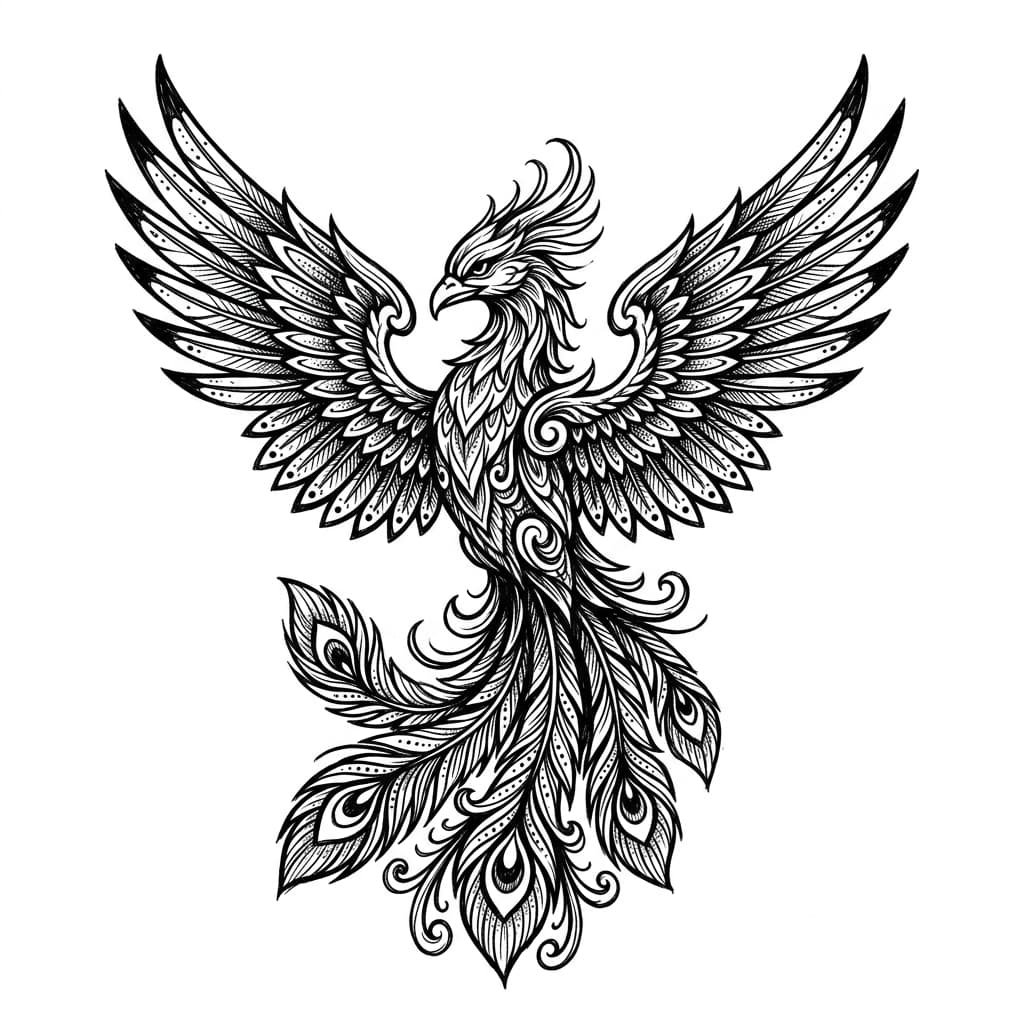 Phoenix Tattoos tattoo design idea 5
