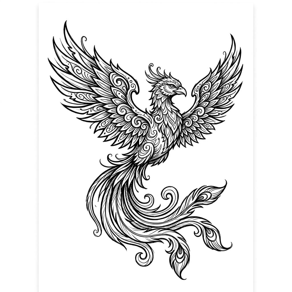 Phoenix Tattoos tattoo design idea 6