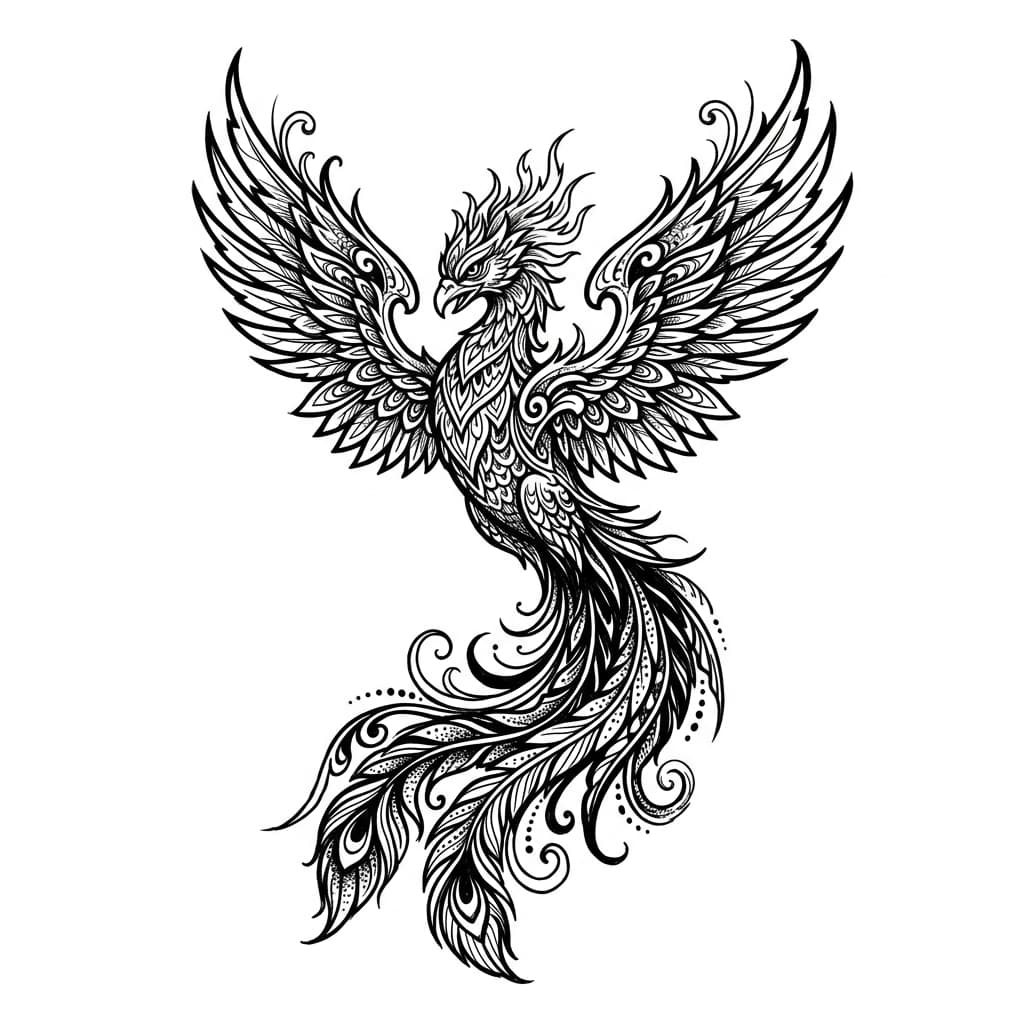 Phoenix Tattoos tattoo design idea 7