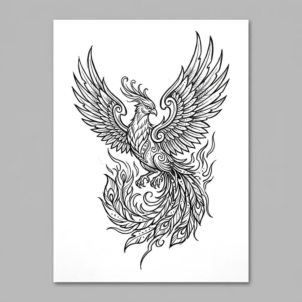 Phoenix Tattoos tattoo design idea 8