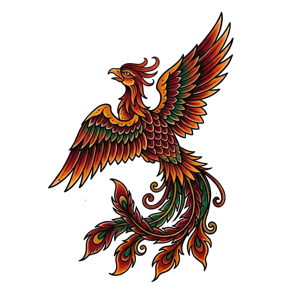 Phoenix Tattoos tattoo design idea 11