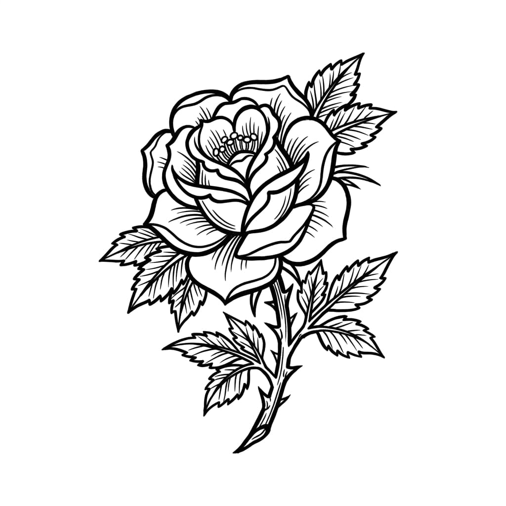 Rose Tattoos tattoo design idea 2