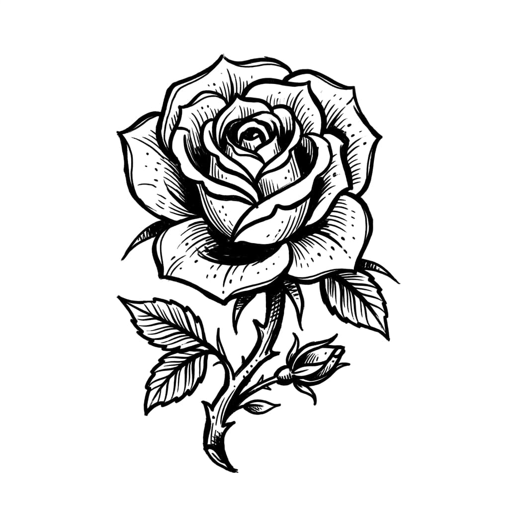 Rose Tattoos tattoo design idea 3