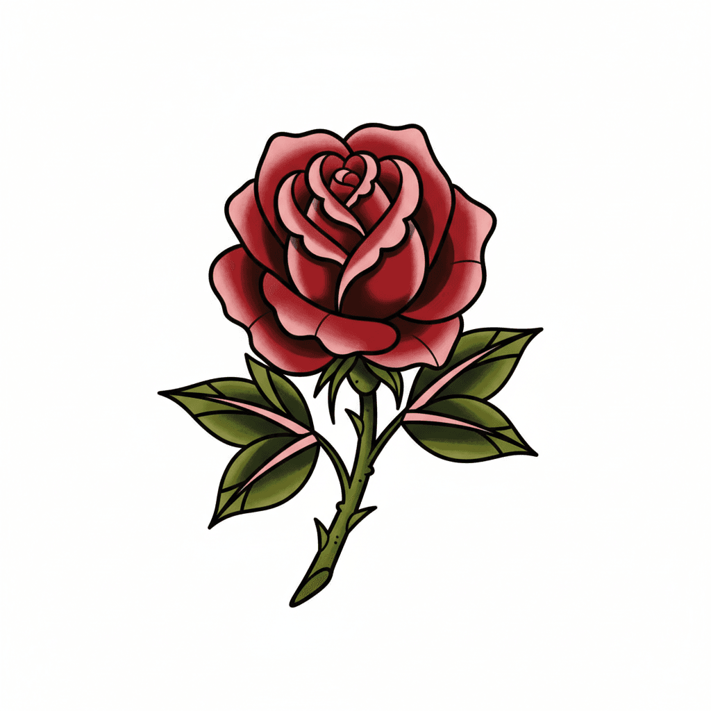Rose Tattoos tattoo design idea 21