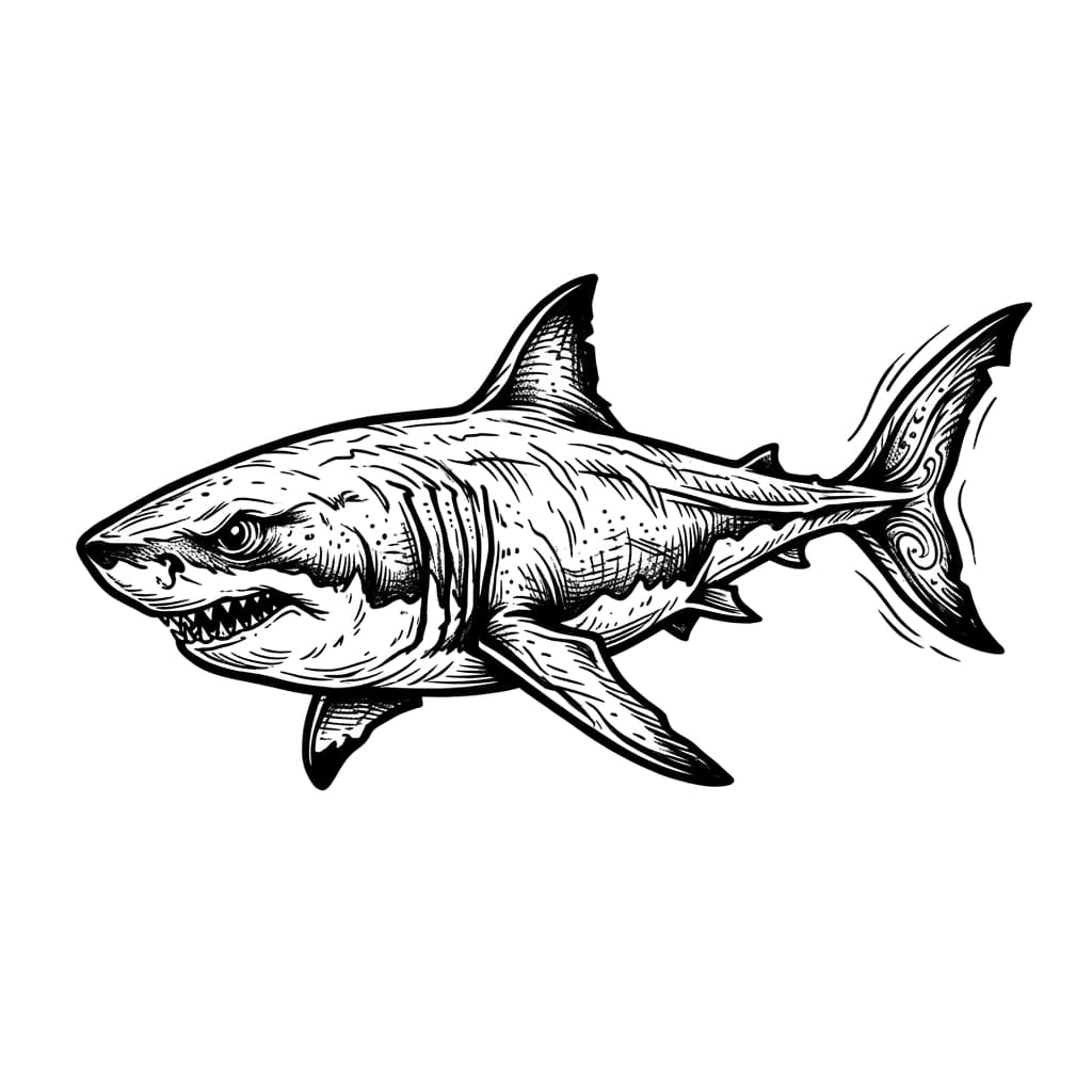 Shark Tattoos tattoo design idea 12