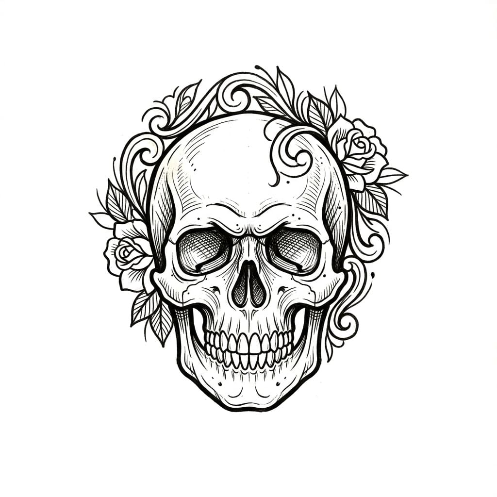 Skull Tattoos tattoo design idea 1