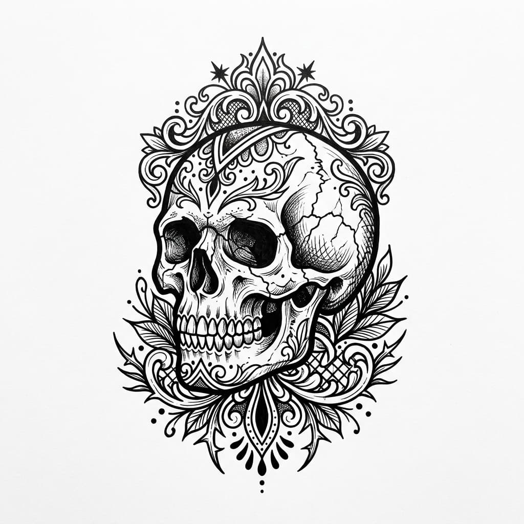 Skull Tattoos tattoo design idea 2