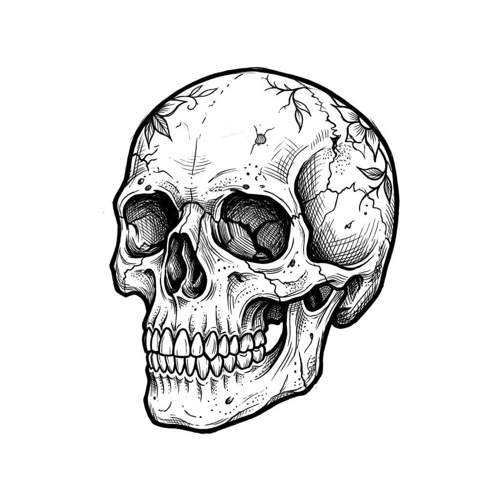 Skull Tattoos tattoo design idea 19