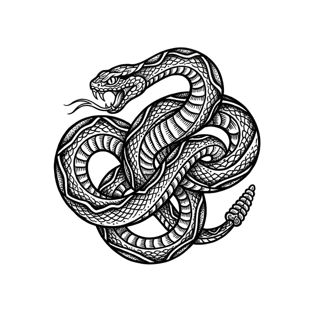 Snake Tattoos tattoo design idea 4
